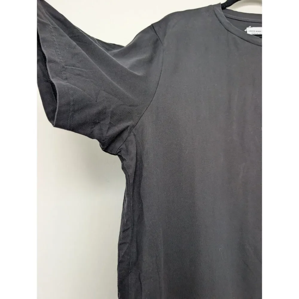 Adidas Adicross 3 Stripe Graphic Short Sleeve T-Shirt Sz 2XL Black White